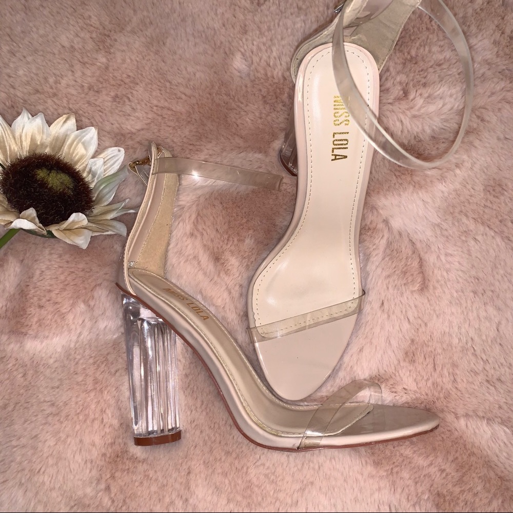 Misslola Clear Heels !